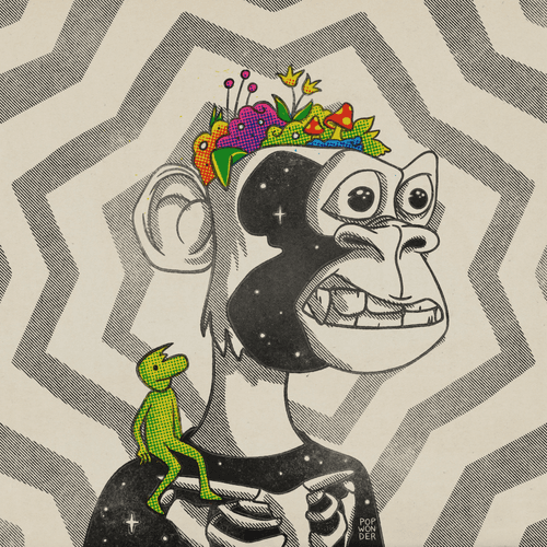 Bored Ape #513 // Pop Wonder Remix