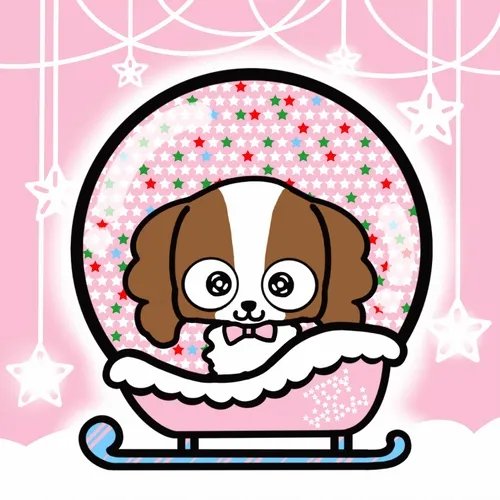 ★TOY-WAN★Snow Globe #CAVALIER