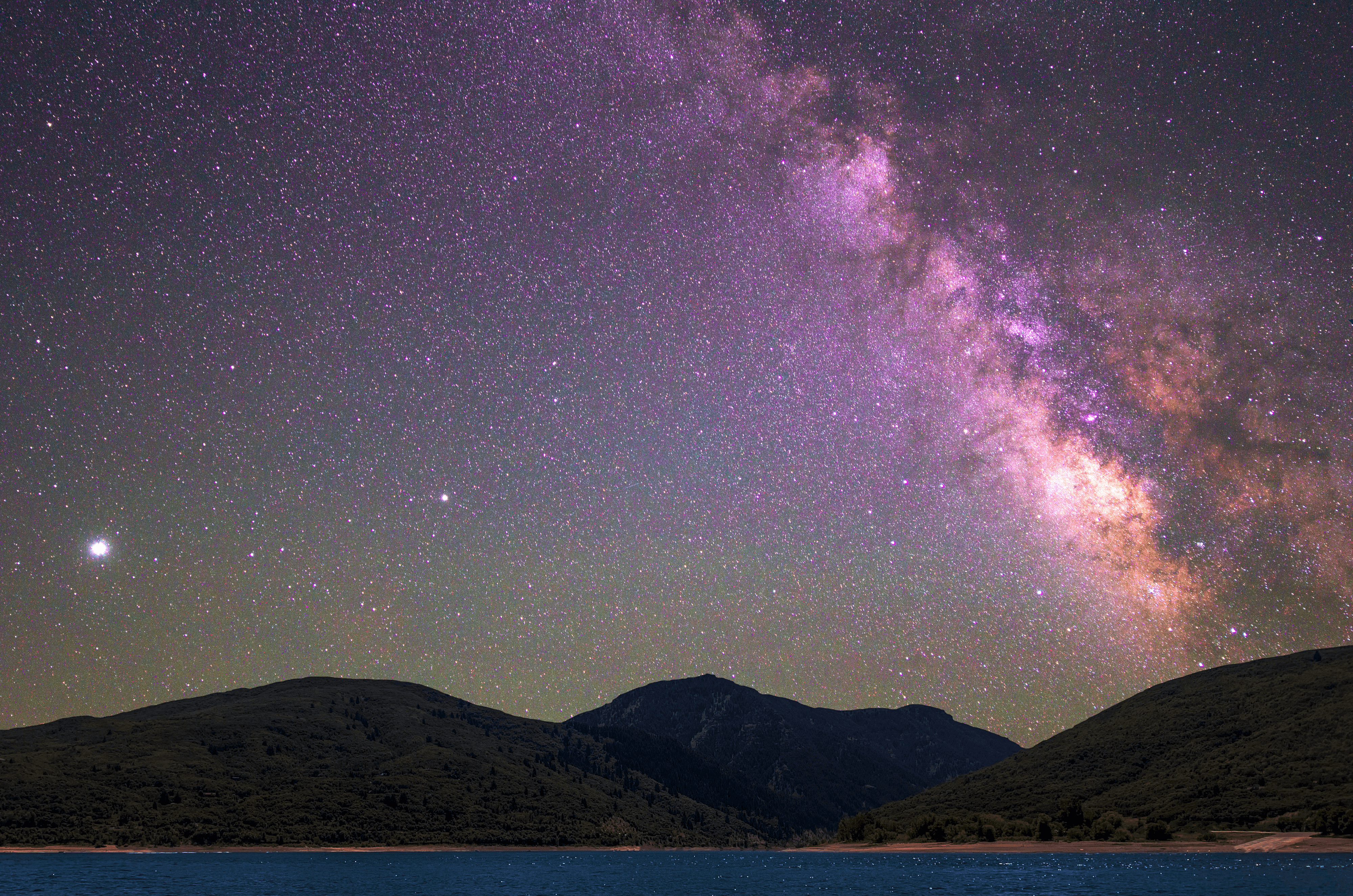 Milky Way Galaxy Pineview Utah