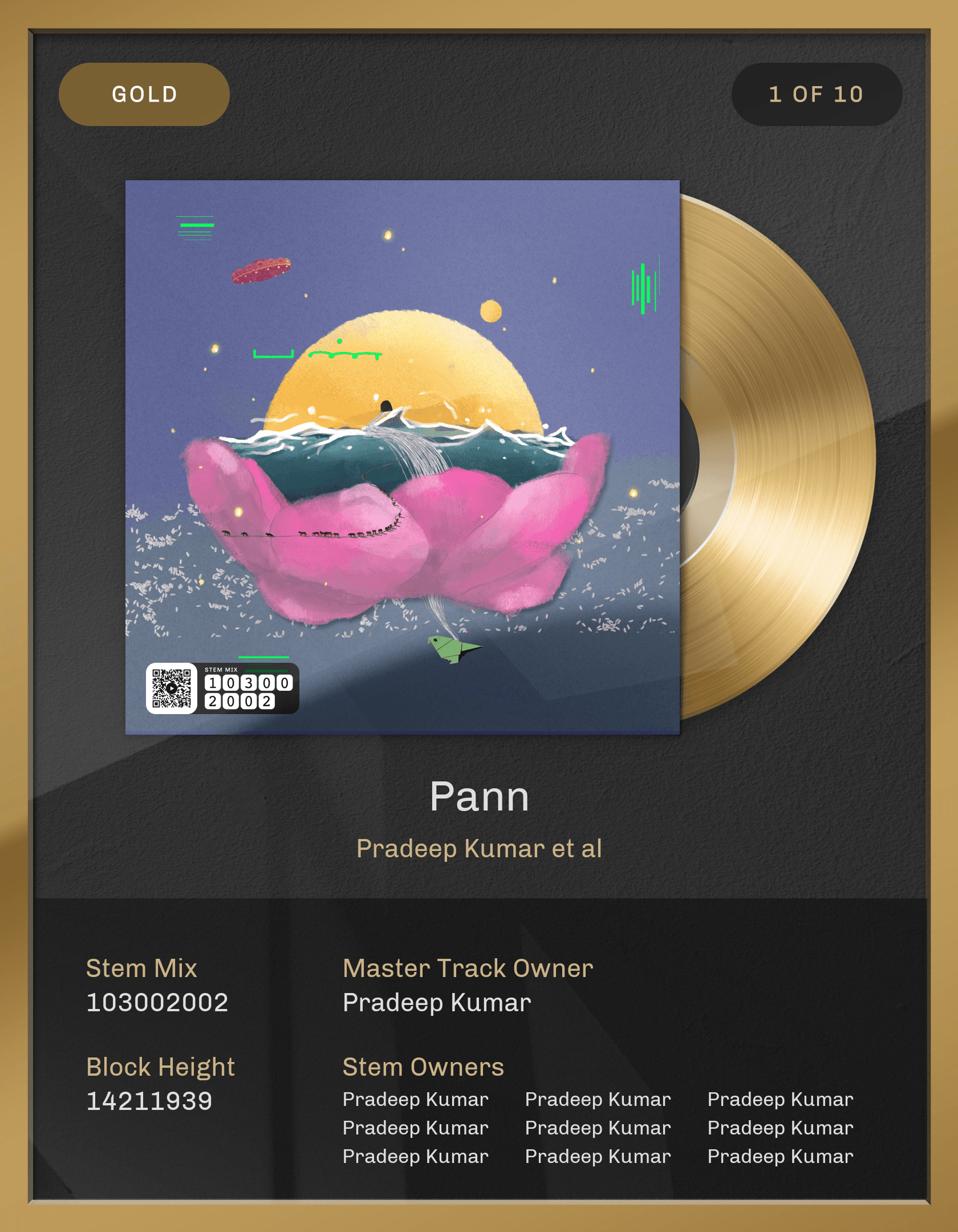 பண் (Pann) Gold Edition (Mix: 103002002)
