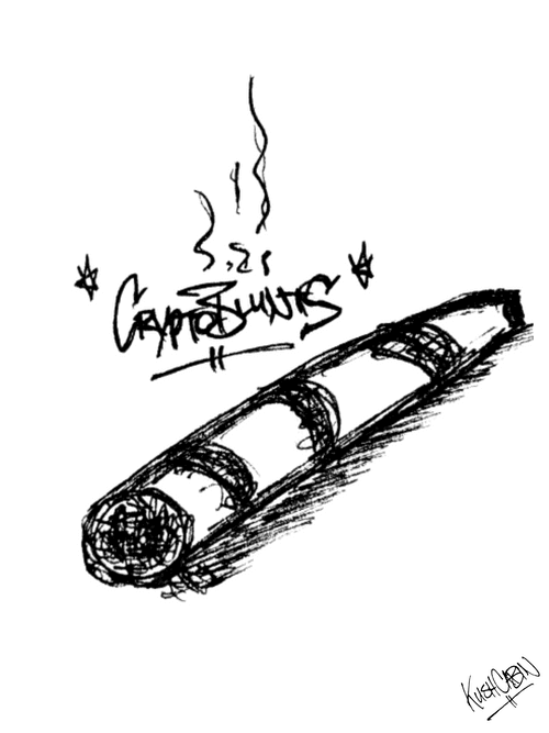 CryptoBlunt 050 - The Origin Story (Special Roll)