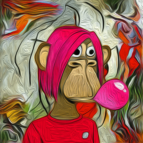 Bored Picasso Ape #069