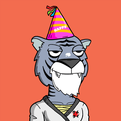 Grouchy Tiger Social Club #8709
