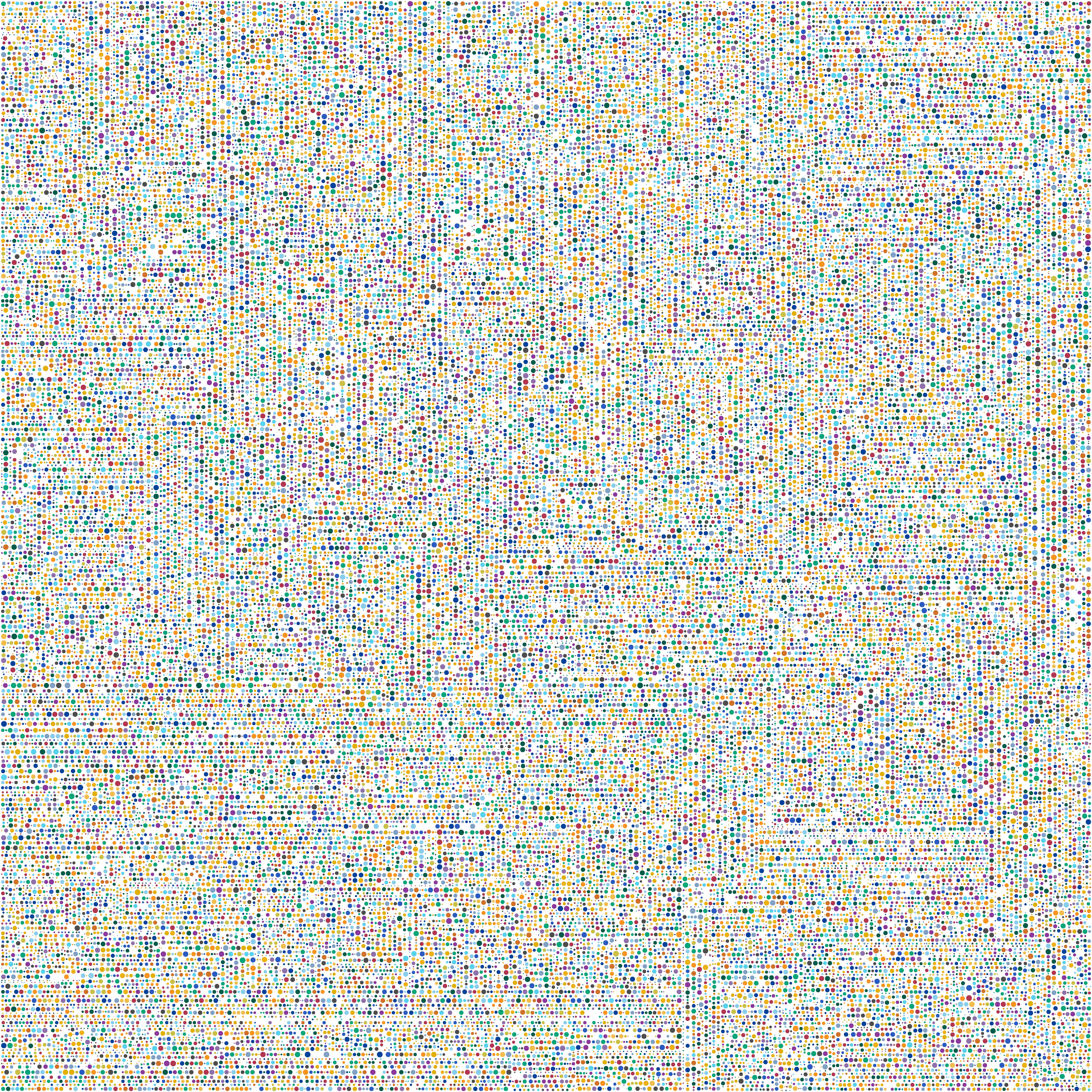 'BTC Bright 67277’ - 1/1 Abstract NFT Art - Bitcoin All-Time-High - MooniTooki Project – @6480 x 6480 pixels - 2022 NFT Release #2