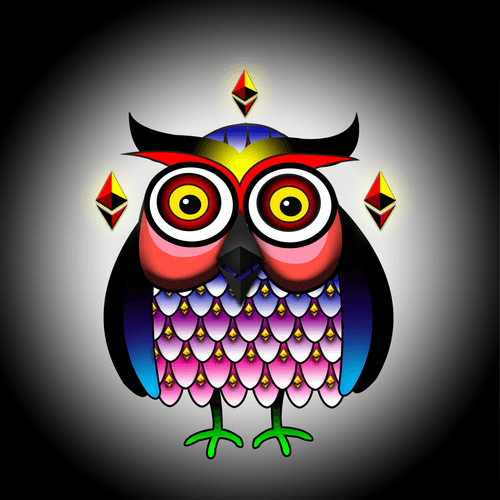 Wisdom Village : The crypto owl.