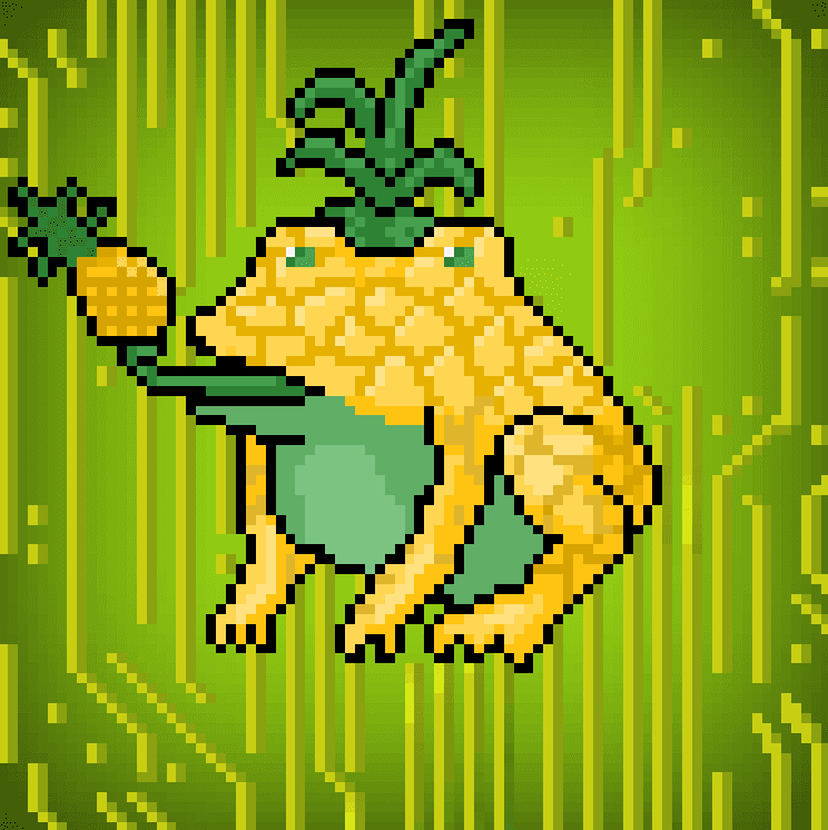 Pineapple #8 - @cryptofrogs
