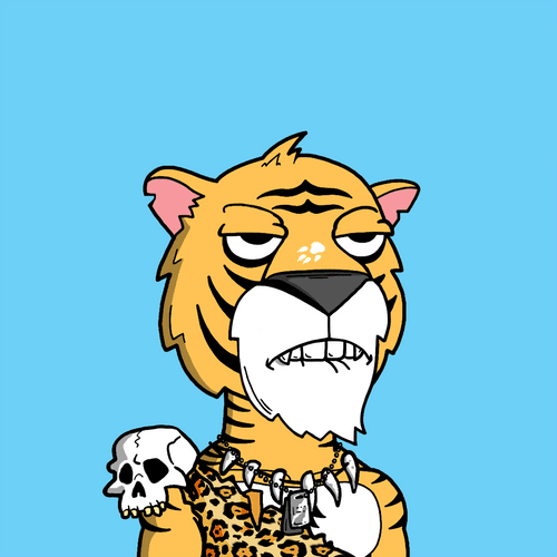 Grouchy Tiger Social Club #6439