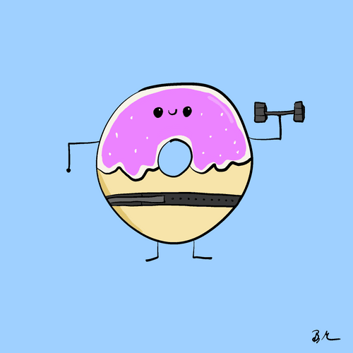 #12 Peyton, the Weightlifting Donut