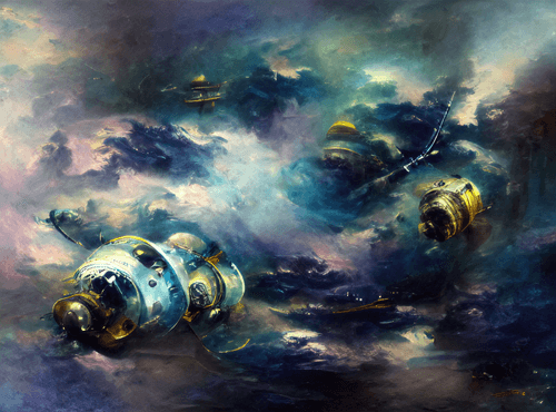 Ancient Satellite Crashed in The Sea