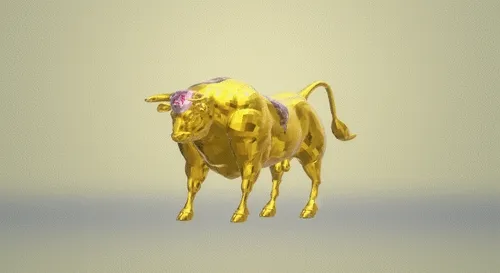 Golden Uniswap Bull