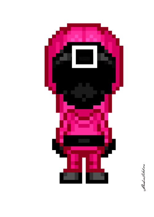 SQUID GAME | COLLABORATION PIXEL FREAK & MARKINA