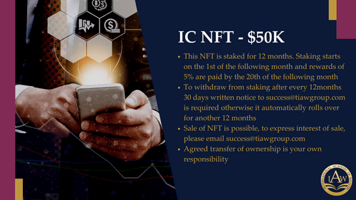 $50K IC NFT 5%