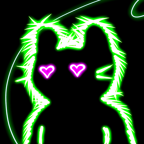 Neon Cat #435