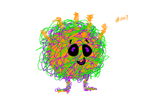 Fuzzy Monsters #007     1/1