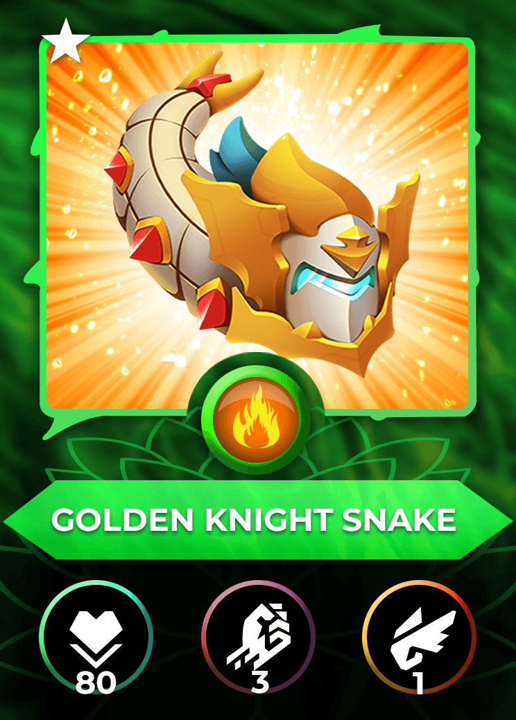 Golden Knight Snake