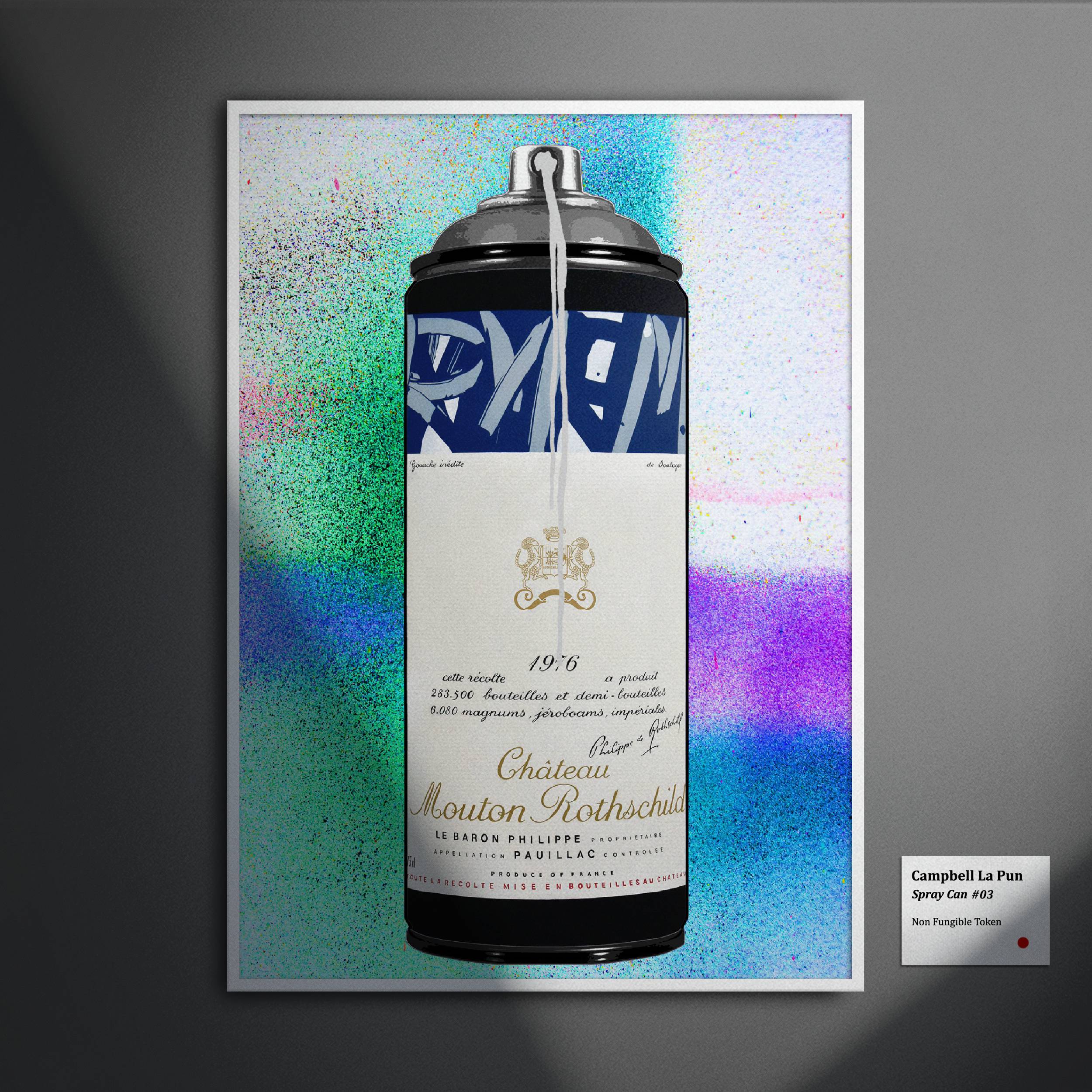 Spray Can Stencil Art: Louis Vuitton Label Inspired Masterpiece — Campbell  La Pun