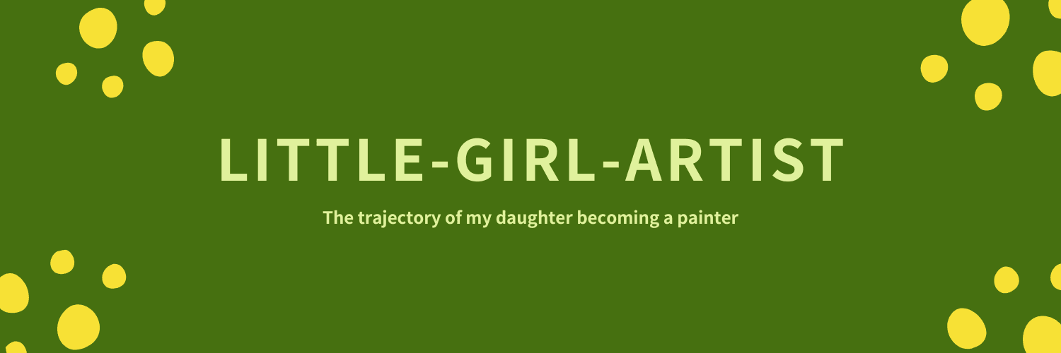 Little-girl-artist banner
