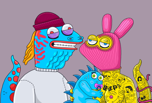 Lizard Family #30