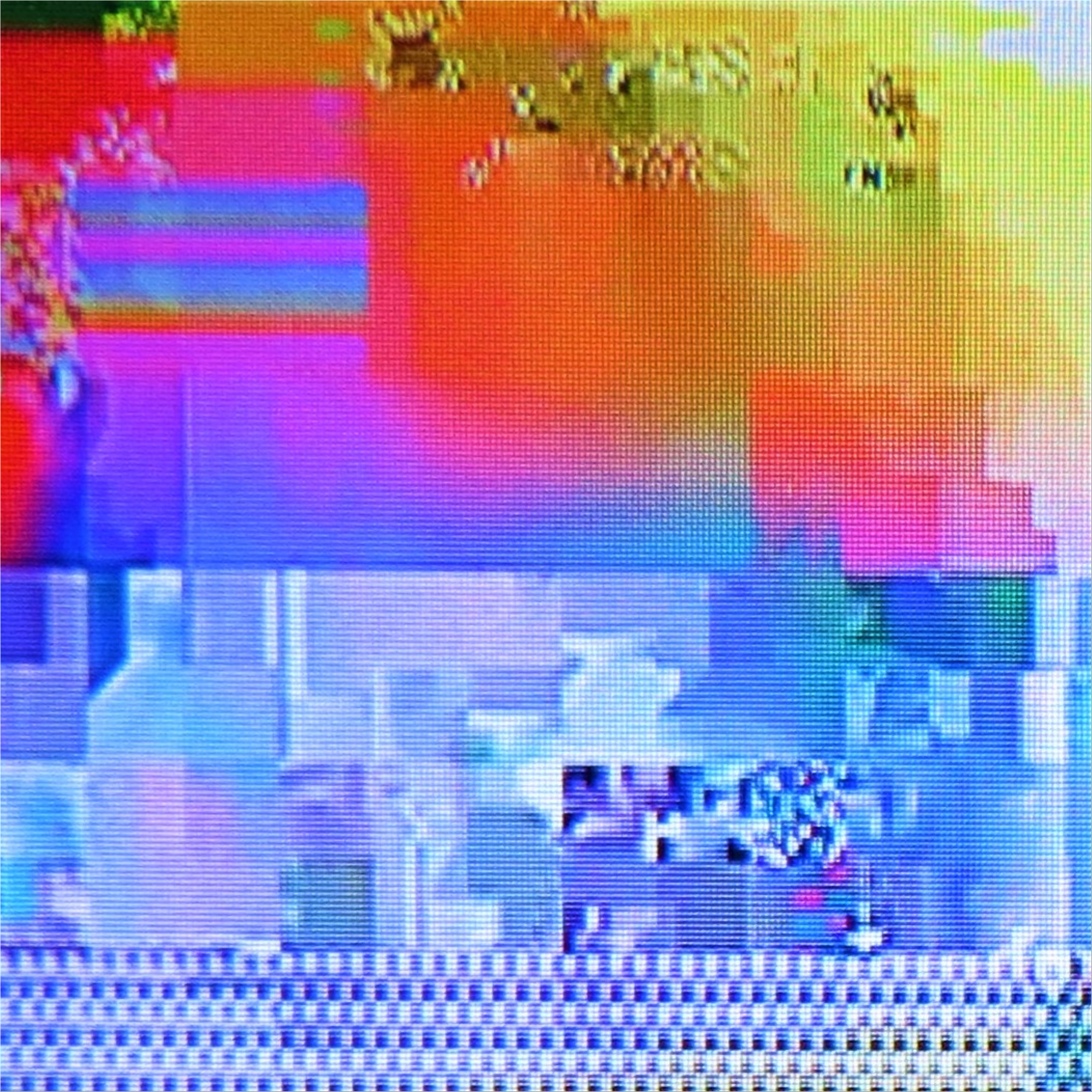 Televisual Glitch Abstraction IV