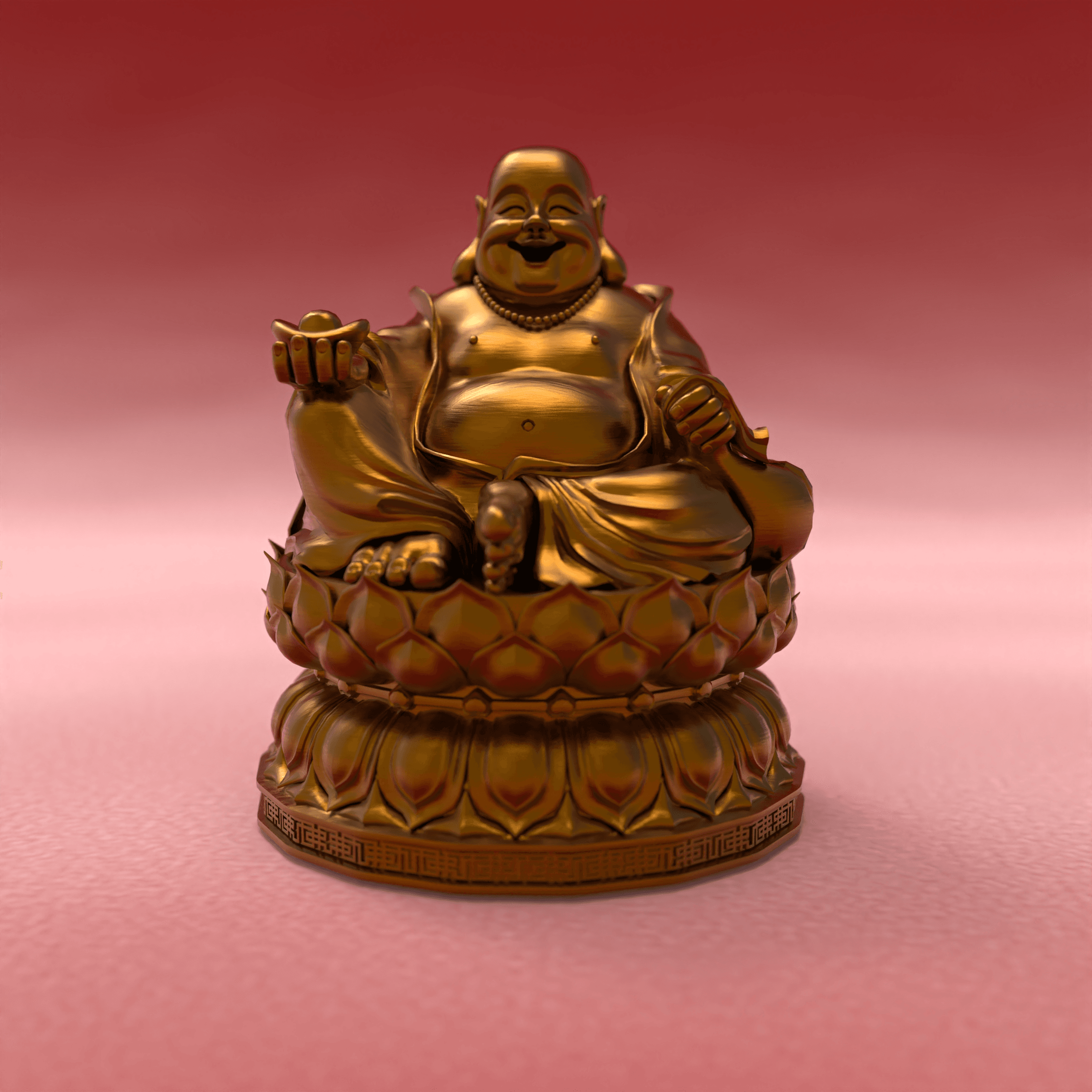 Feng shui Laughing Buddha 56