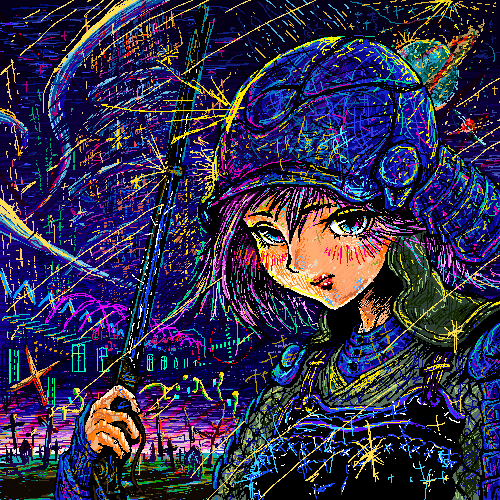 Samurai Girl #002