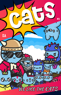Early Adopters: Cool Cats Comic Book Cover collection image