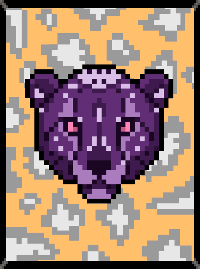Pixel´s Cheetah Purple