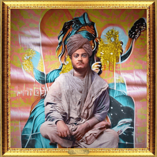 Swami Vivekananda Shrine Piece