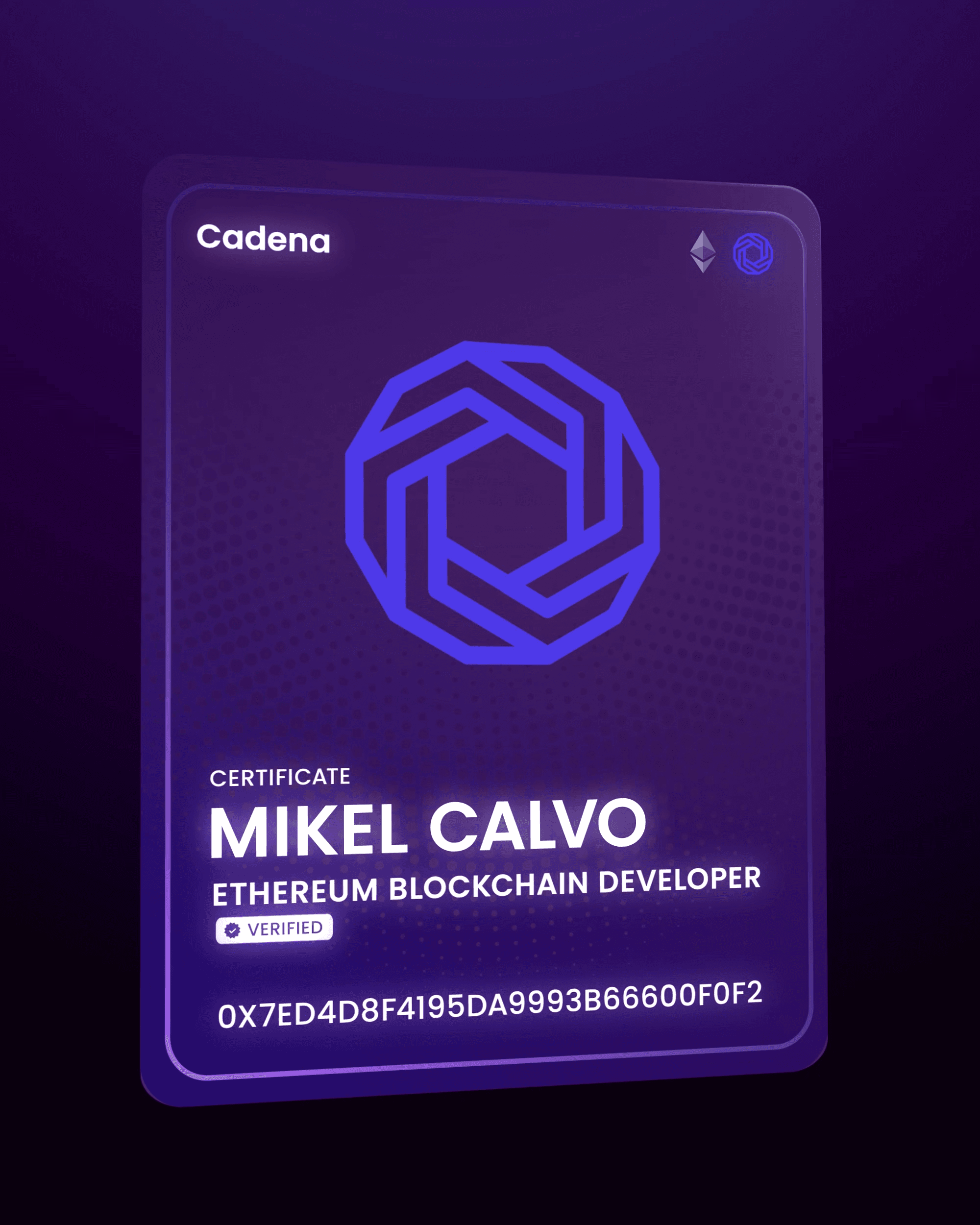 Cadena: Ethereum 101 Certificate