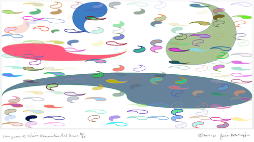 Language of Vision Generative Art Series 46/64