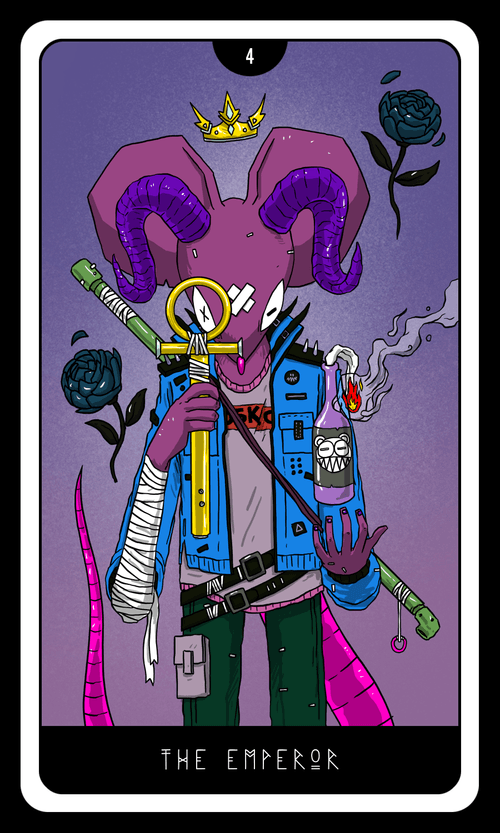 Rosko Sees the Future: The Emperor - Color Variant 14