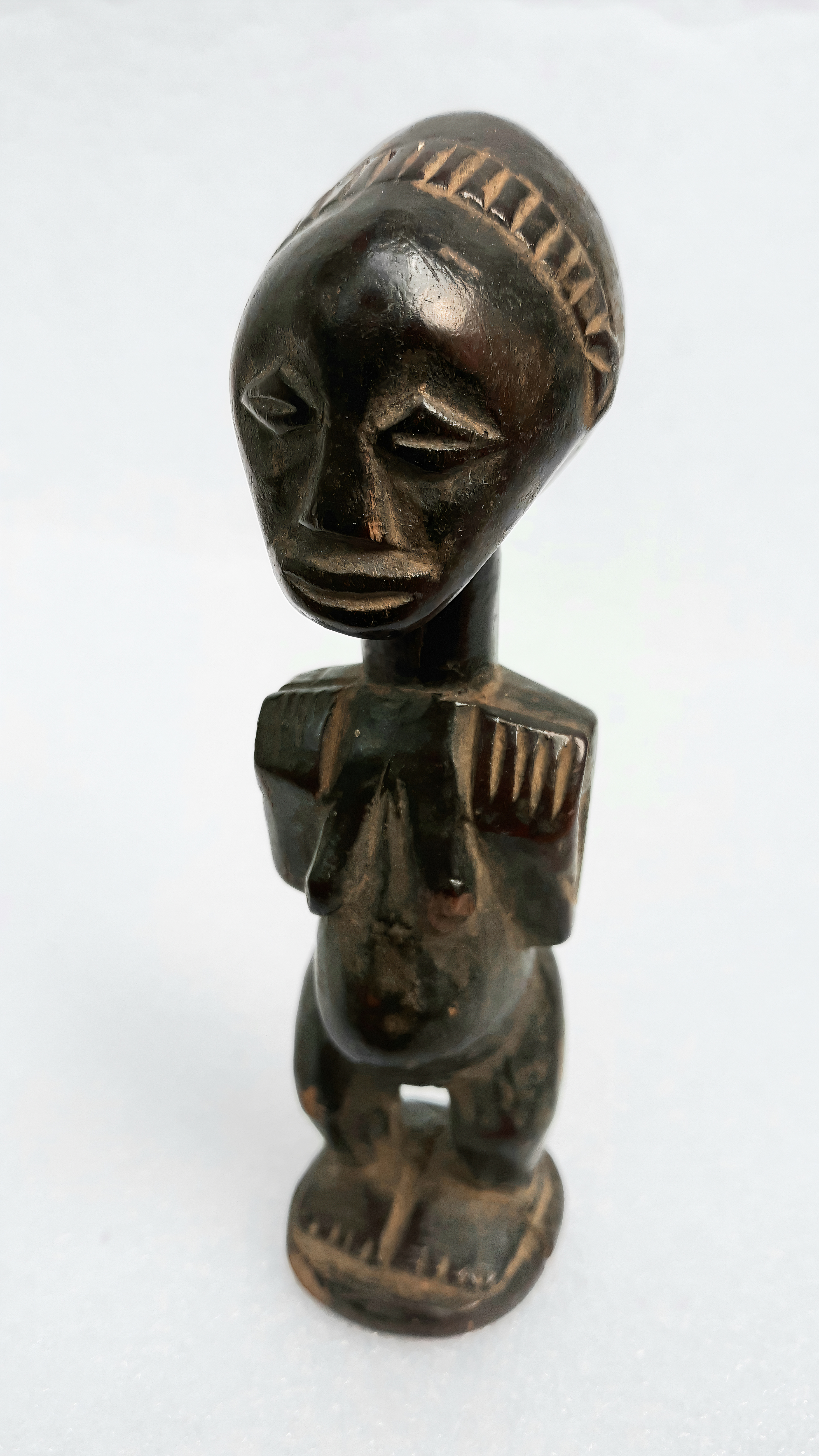 Luba Fertility figure and NFT,  African Art 