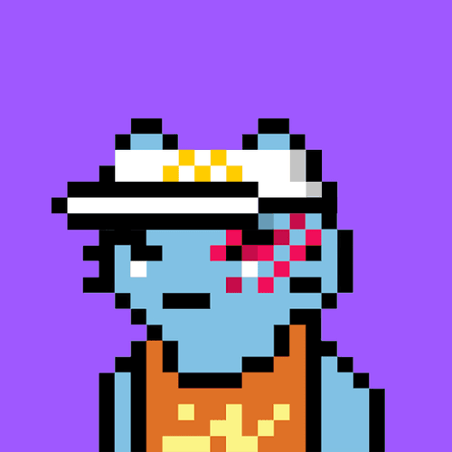 Fast Food Pixel Cool Cat #128