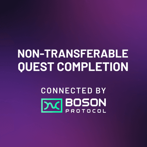 Boson Portal Non-transferable Quest Completion