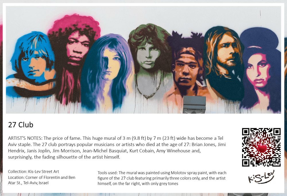 27 Club - Kis-Lev Street Art | OpenSea