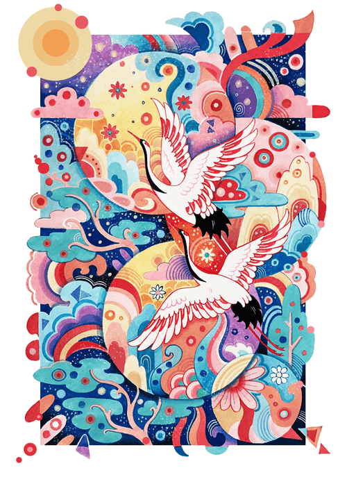 Crane bird