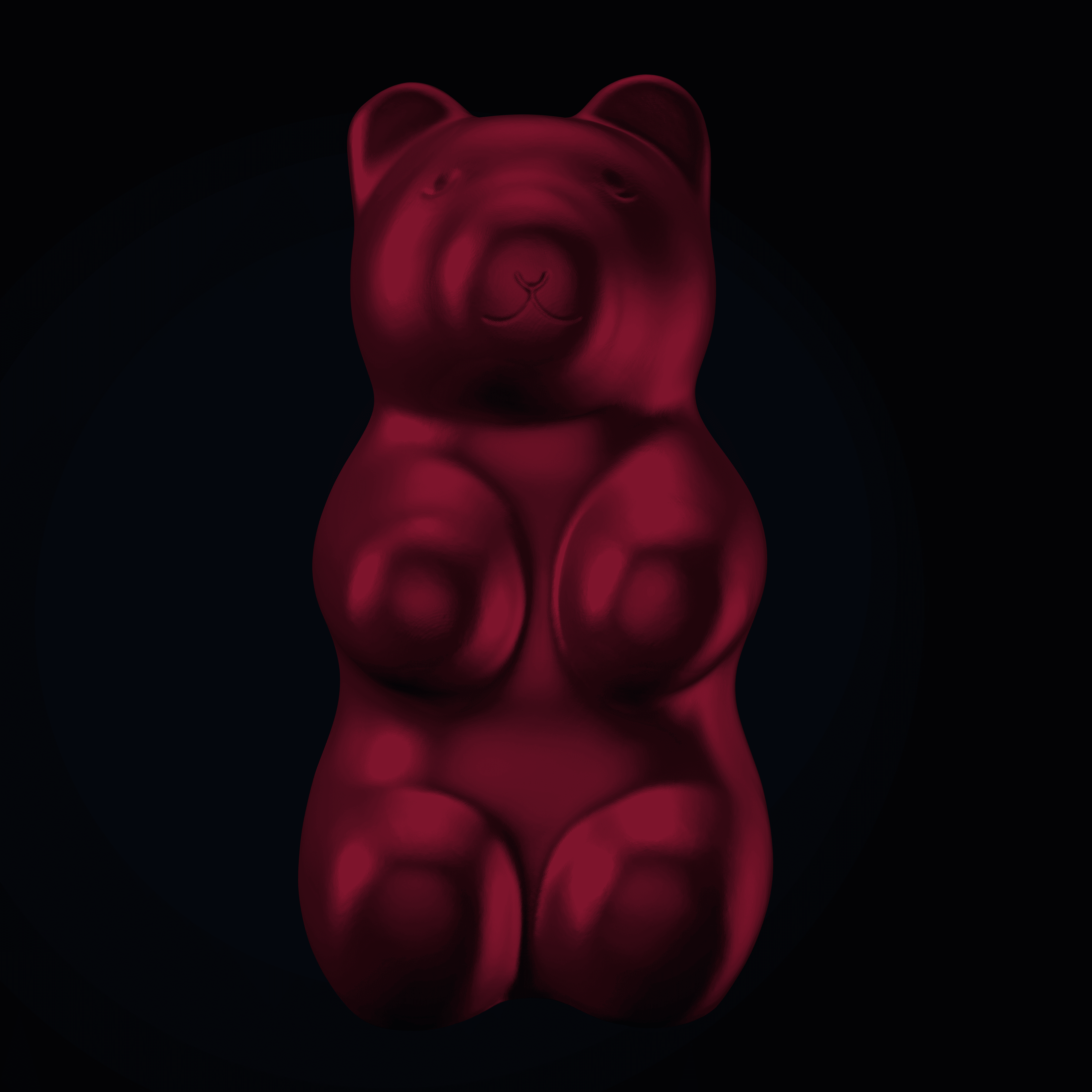 JellyPoolBear - Theo Royal Red #9/9