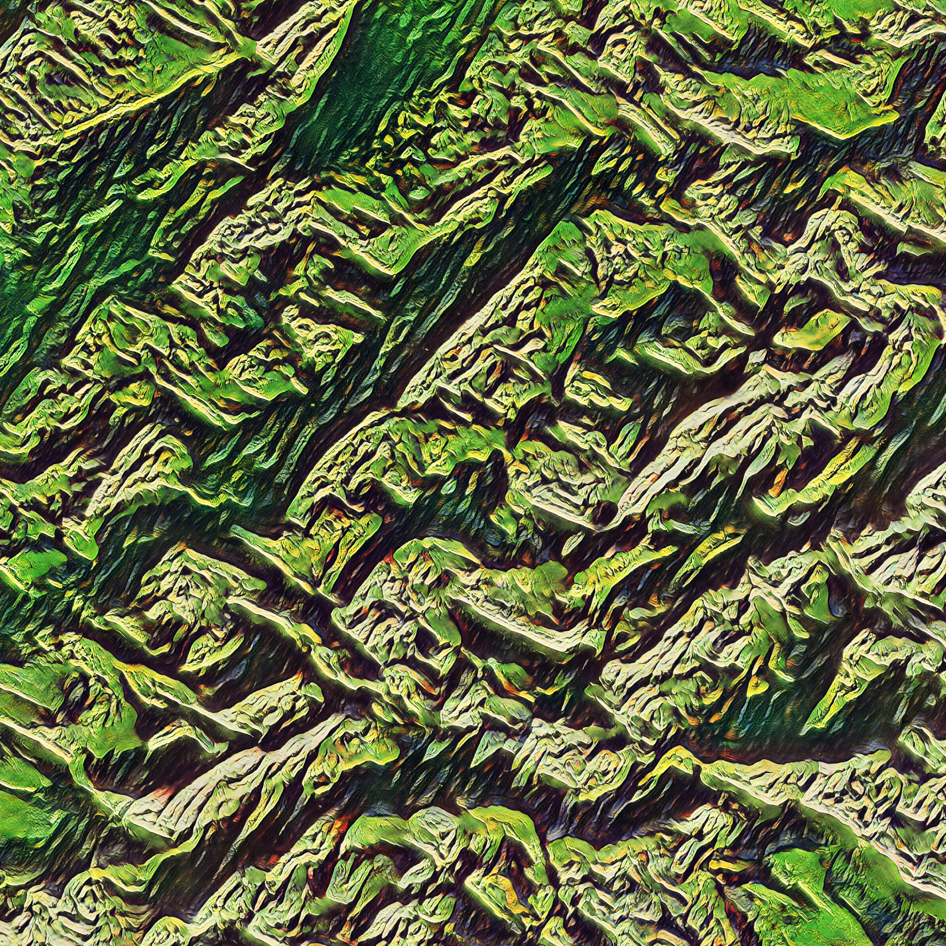 Green Topography 007