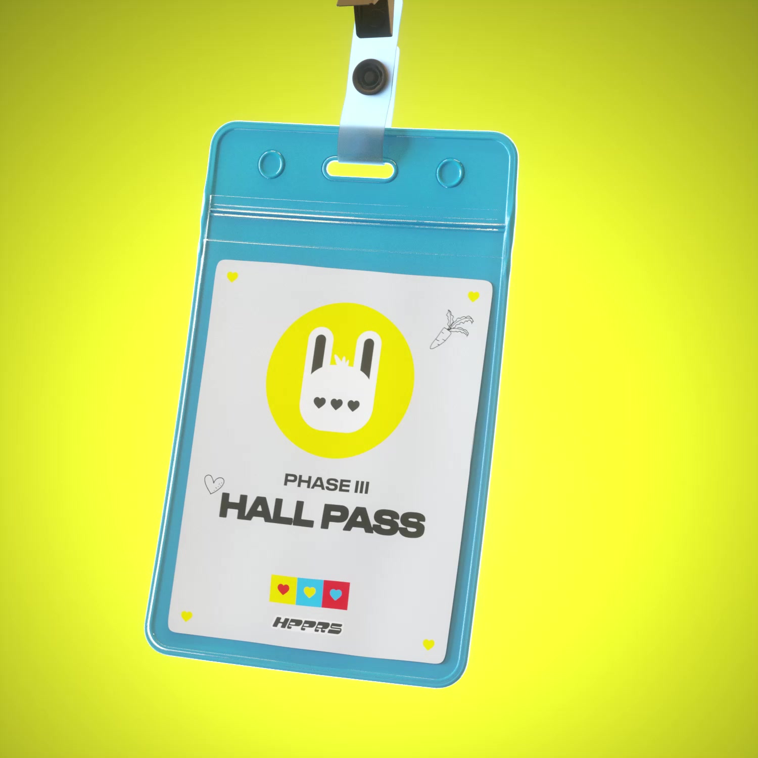 HPPRS HALL PASS: Lucky HPPRS/Early HPPRS/Art HPPRS