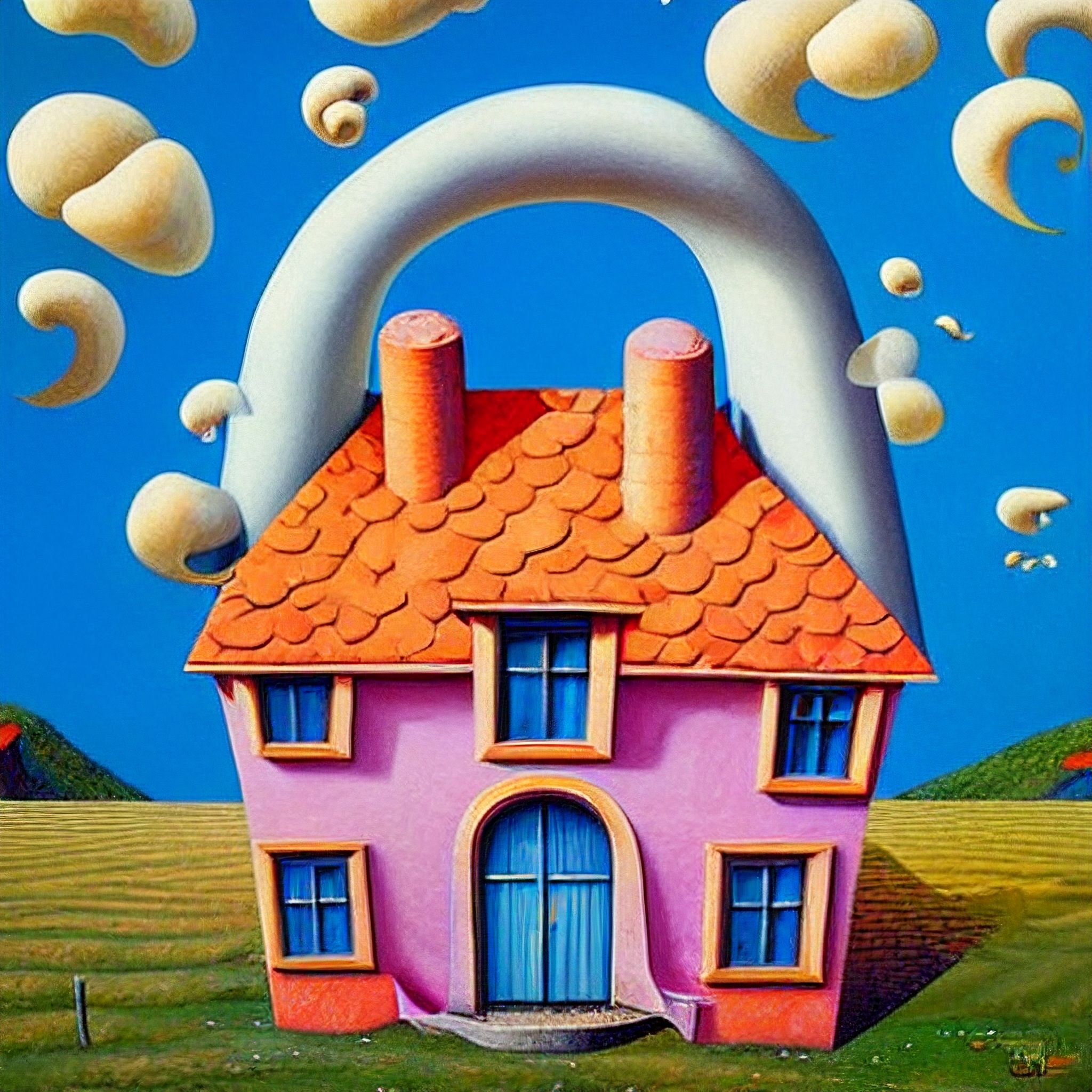 #14 The Cloud Monster and the Pink House