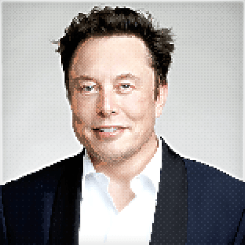 Pixel Art #1 - Elon Musk