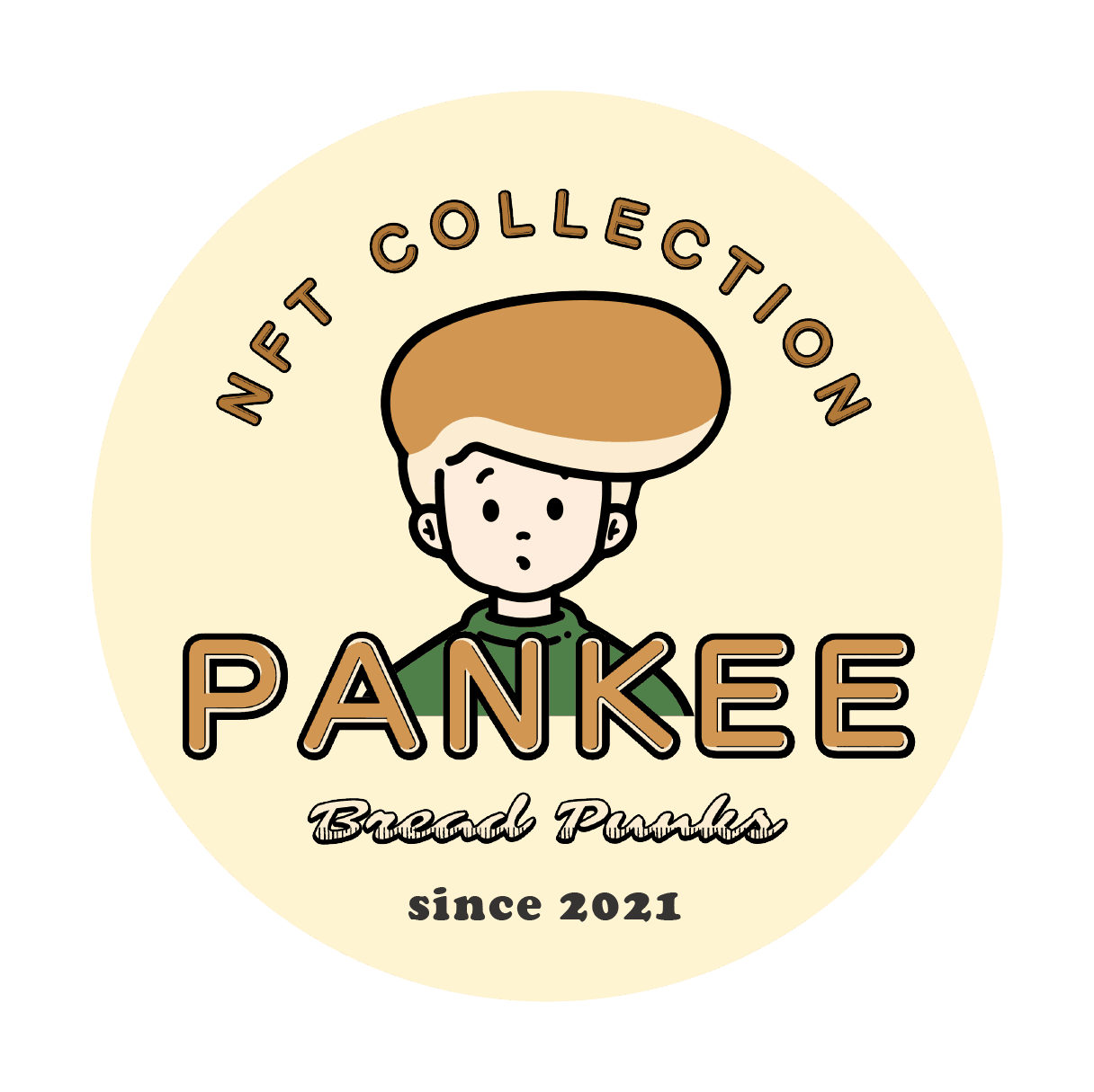 PANKEE 3D sticker