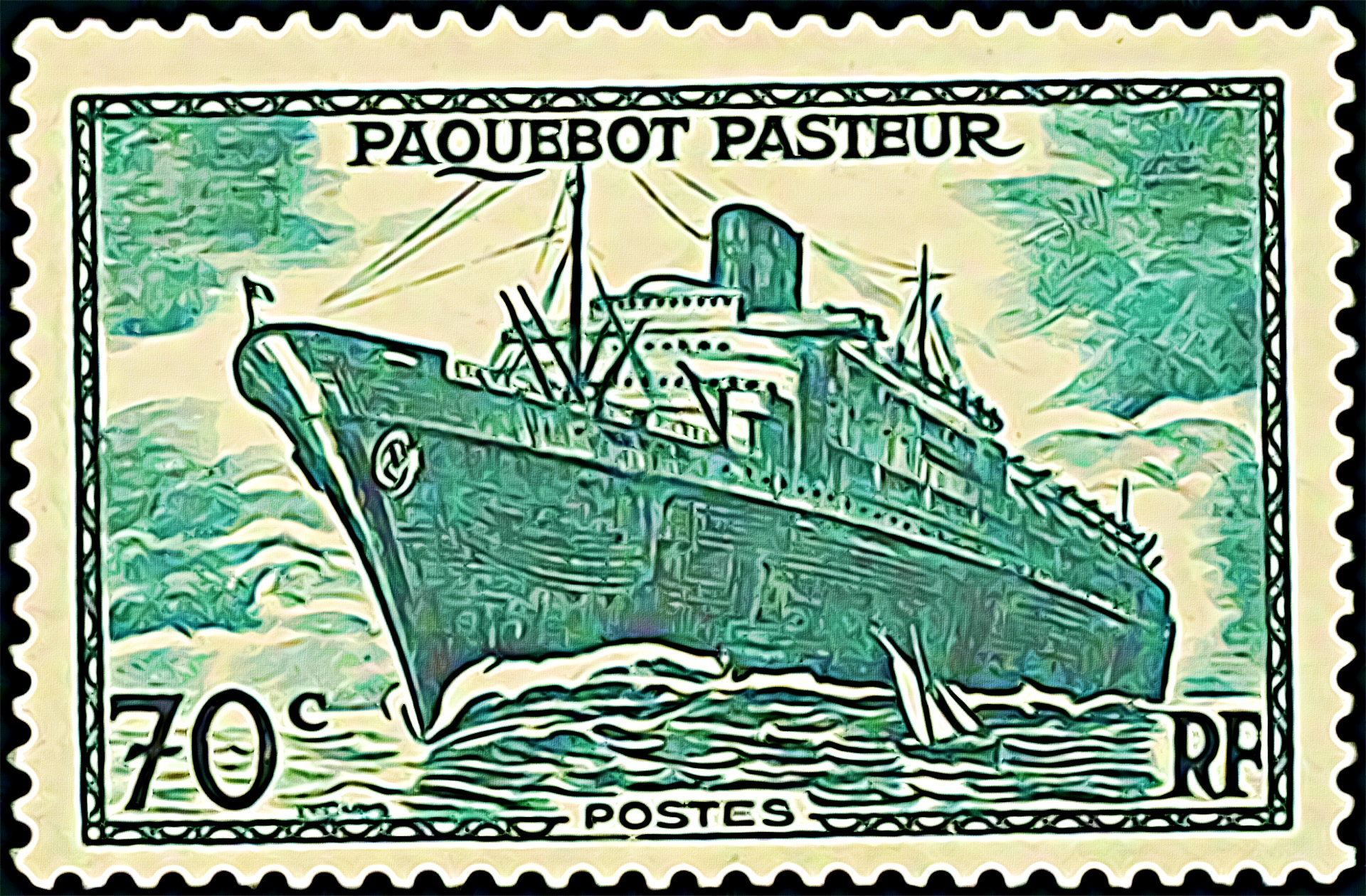 Paquebot Pasteur France 1941