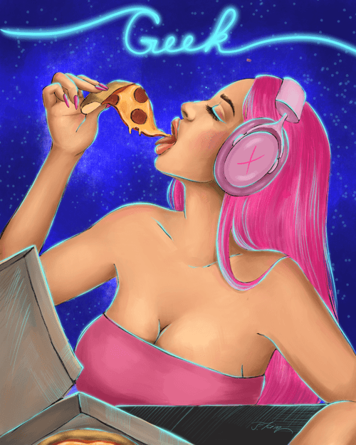 Geek-girl 