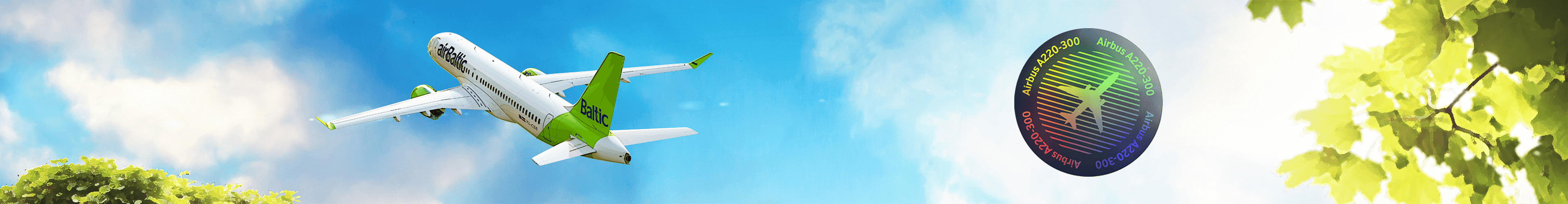 airBaltic banner