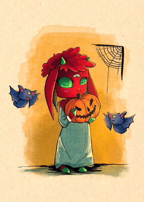 Molly - Halloween Pumpkin 