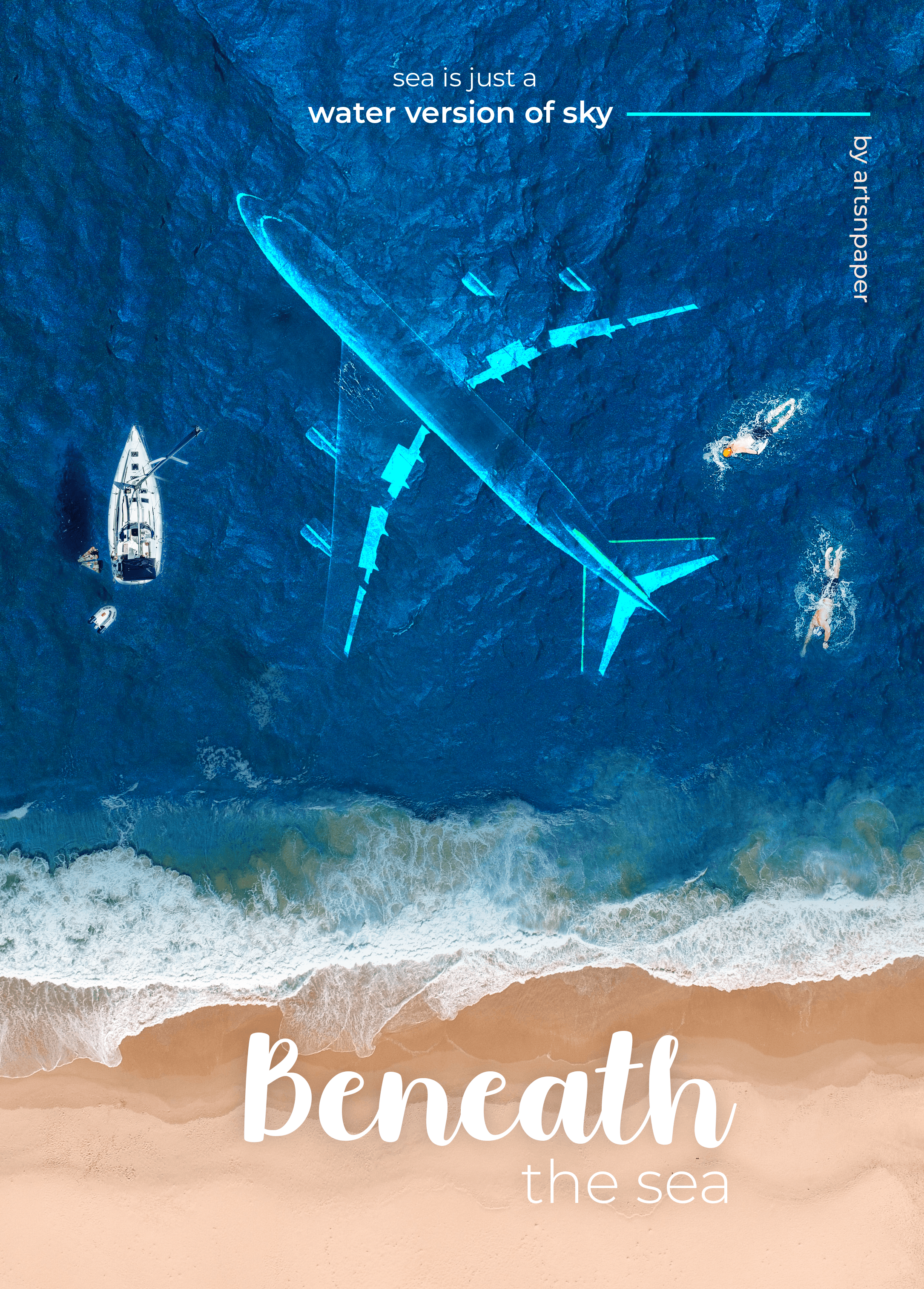 Beneath the sea