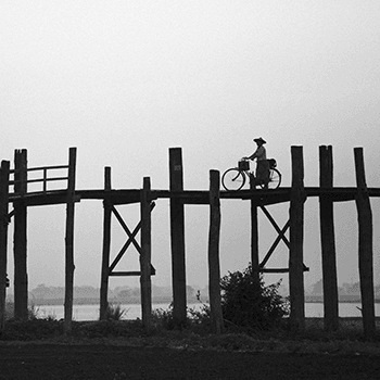 Humans Alway Small, Black and White photography.
