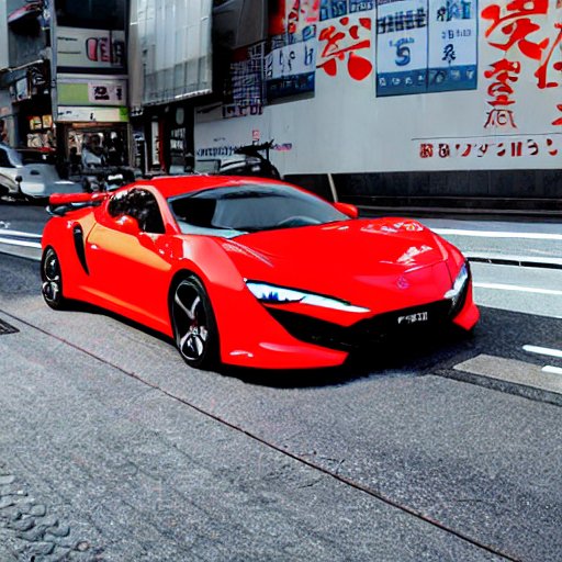 Tokyo Sports Car - RED