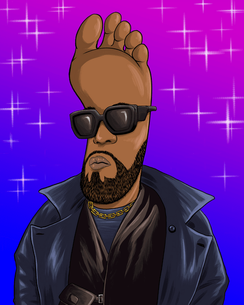 Mr.footface #57  Kanye Foot